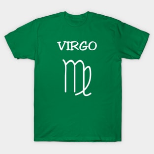 Virgo Zodiac Sign T-Shirt